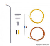 Viessmann 6922, Bausatz Peitschenleuchte, LED weiß, / TT